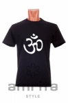 Мужская футболка для йоги с рисунком