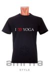 Футболка для йоги «I love yoga»